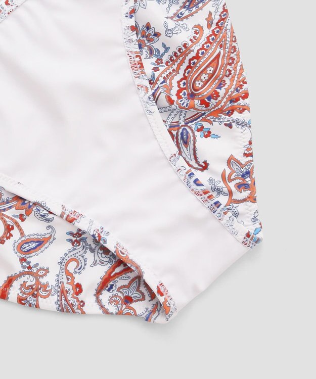 San-ai Resort（三愛水着楽園） ワコール定番商品カップ使用GHIカップの大きなお胸に対応【グラマラスフィット】クロスワイヤー水着　11EF-ML・13GHI-L LL【San-ai Resort（サンアイリゾート）】 ブラウン×オレンジ