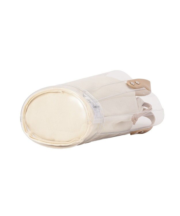 AMERICAN HOLIC 【2点セット】巾着付PVCバッグ Beige