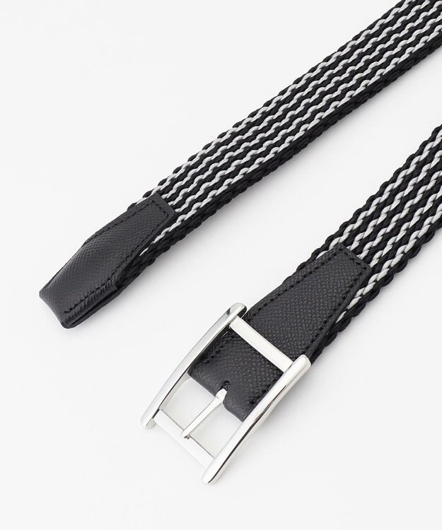 JOSEPH HOMME エラスティックリバーシブル　ベルト ブラック系