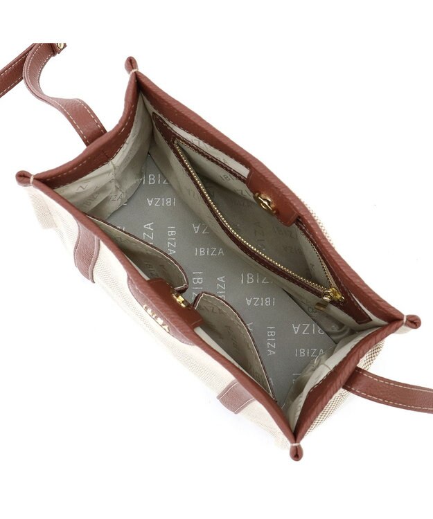 IBIZA フンシオナール　ショルダーバッグ 濃茶