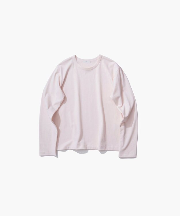 ATON DRY COTTON JERSEY | ロングスリーブＴシャツ PINK