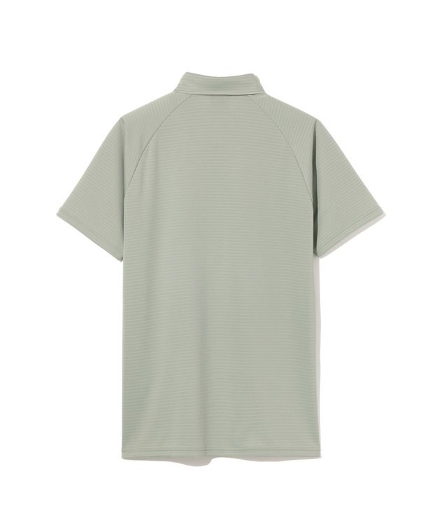 ZERO HALLIBURTON ボーダーポロシャツ ZHG-M6S5a 85189 ライトグリーン