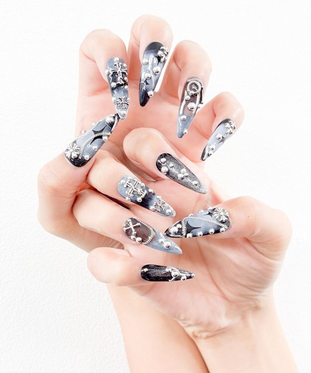 WEGO デザインデコネイルチップ 柄10