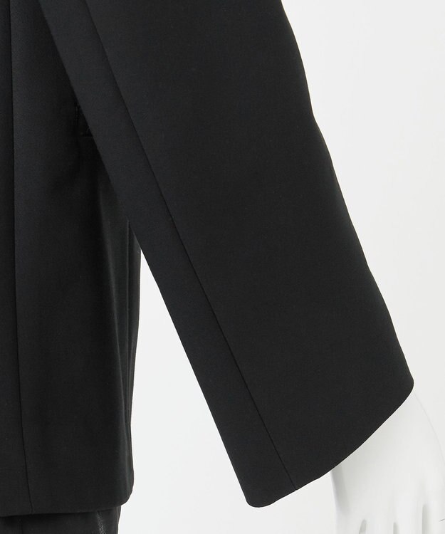 23区 L 【エステータ】コットンダブルクロス ジャケット ブラック系