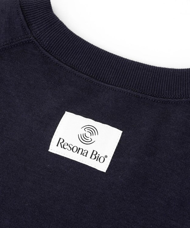 HAAG レゾナバイオ リラックスロングスリーブシャツ ネイビー