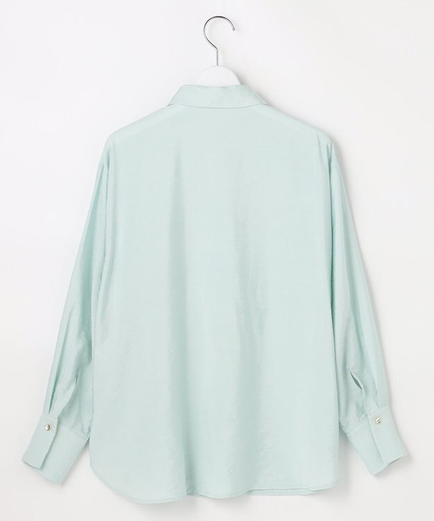 ANY SIS シアーダブルポケット シャツ ミント