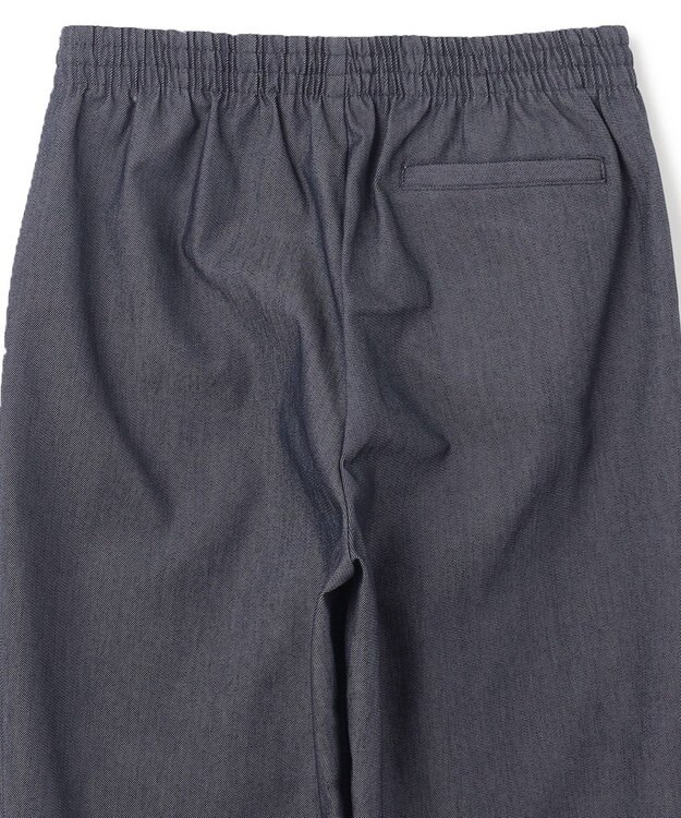 UNFILO MENS 【新色追加】FINE MOVE デニム イージーギャザーパンツ [24年商品] ネイビー