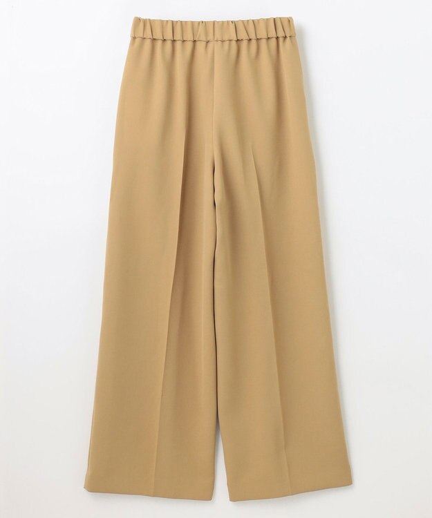 NAVE 【ReNAVE】ウォッシャブルツイル ワイドタックパンツ キャメル系