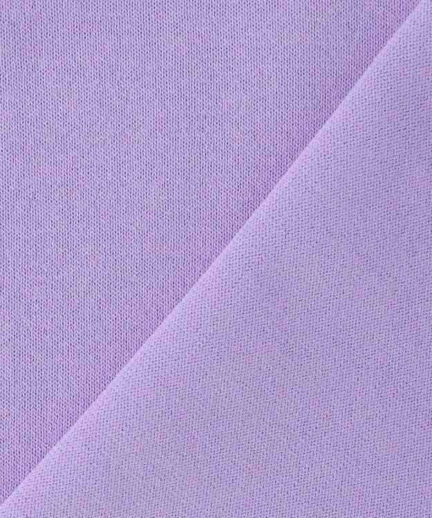 組曲 L 【先行予約】マイラックカラー 6分袖 ニット ライラック系