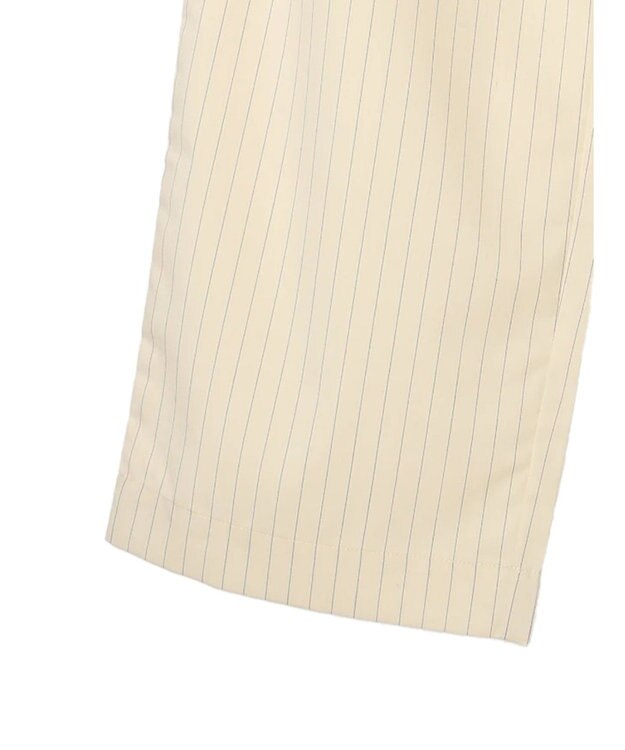 CRAFT STANDARD BOUTIQUE イージーケアピンストライプテーパードパンツ Stripe Ivory