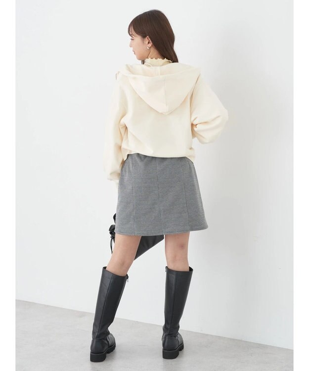 earth music&ecology テレコリブメローハイネックインナー Light Yellow