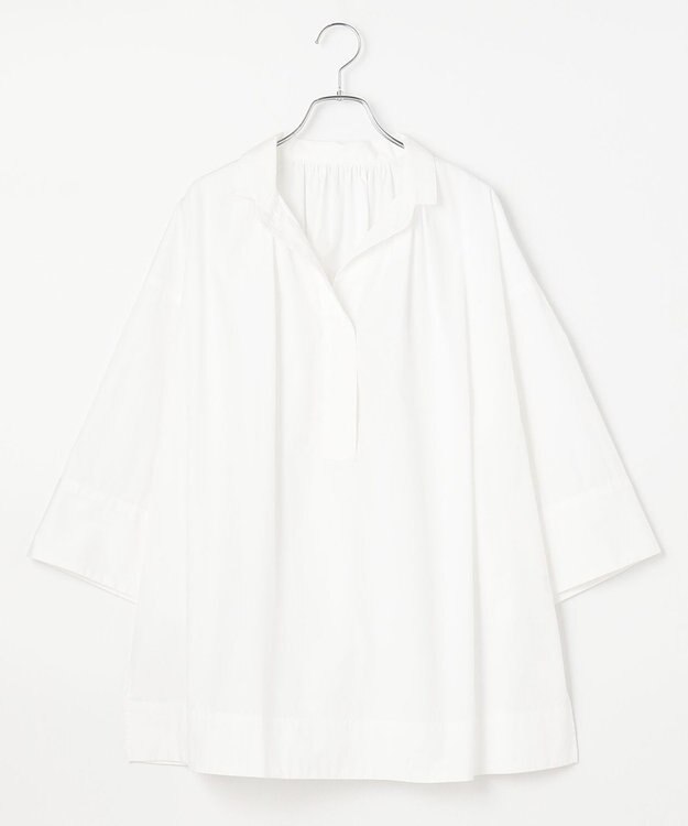 #Newans 【ANSWER for ヘルシーカジュアル】ワイドスリーブシャツ ホワイト系