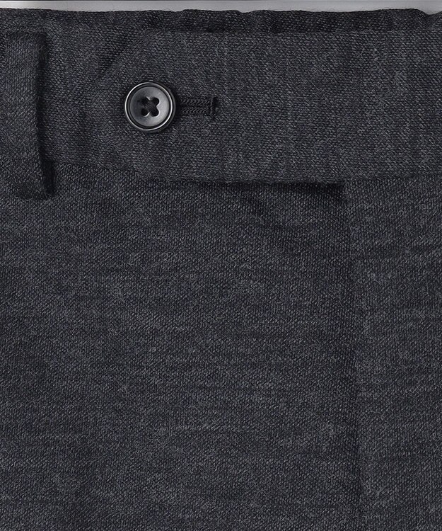 J.PRESS MEN 【ウォッシャブル可】アクティブウールジャージ スラックス グレー系