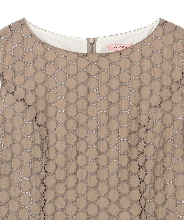 TOCCA 【消臭・洗える】SUMMER SUNSHINE ドレス モカ系