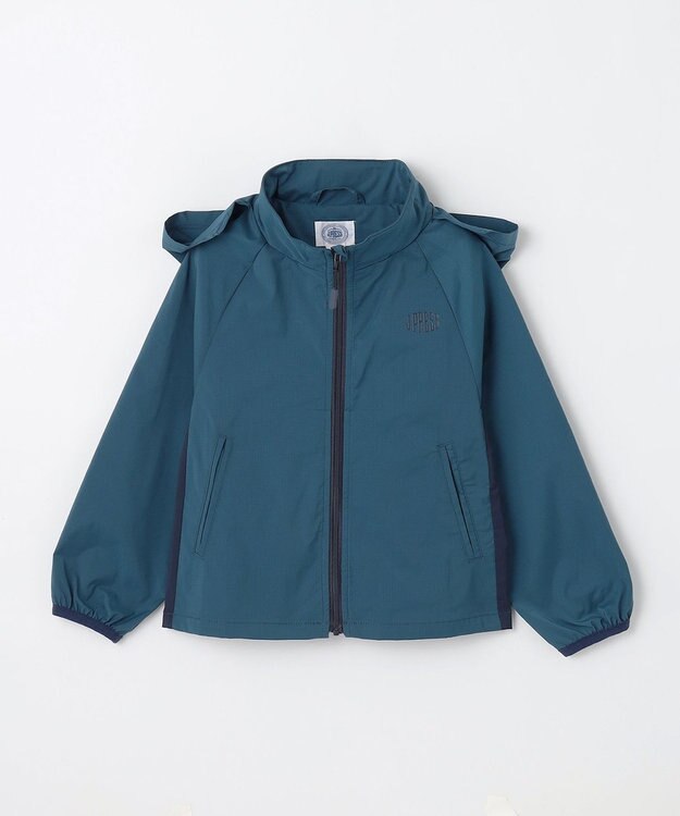 J.PRESS KIDS 【100-130cm】ポリエステルウェザークロス ブルゾン ダルブルー系