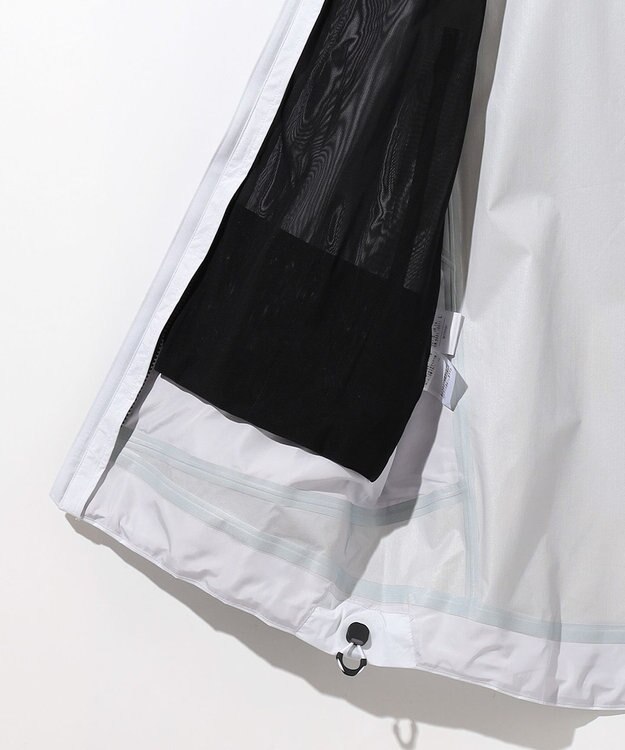 JOSEPH ABBOUD MOUNTAIN 【軽量/撥水/防風/透湿/ライナードッキング対応】ウルトラフライナイロン マウンテンシェルパーカー ホワイト系