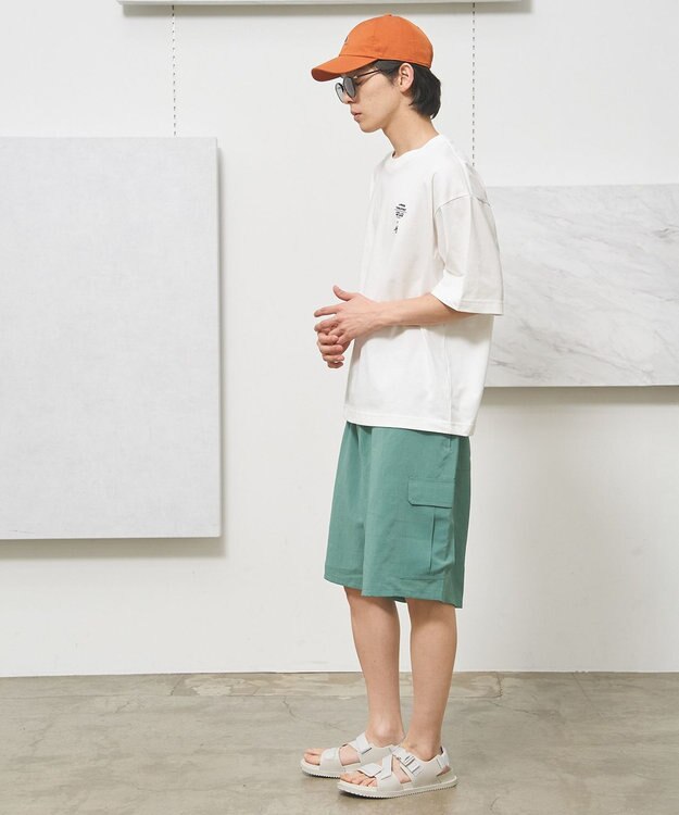 J.PRESS YORK STREET 【UNISEX】【NAO YOSHIHARAコラボ】MAIKO グラフィック Tシャツ ホワイト系