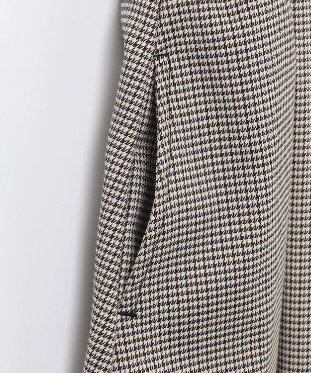 組曲 KIDS 【110-140㎝】千鳥ドッキング ワンピース ダルブルー系