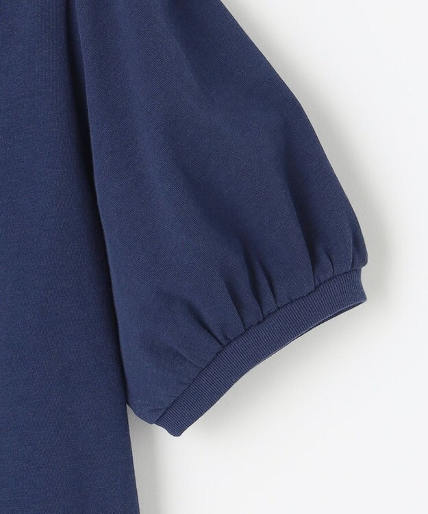 組曲 KIDS 【110-140㎝】ギンガムセーラー ブラウス ネイビー系