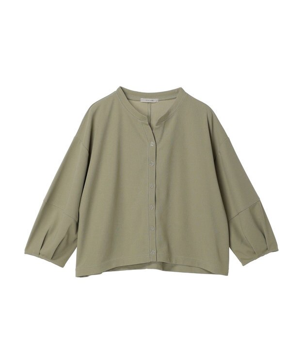 CRAFT STANDARD BOUTIQUE ランタン袖カーディガン Khaki