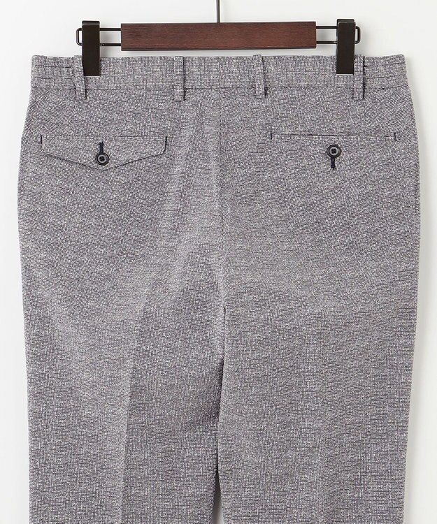 JOSEPH ABBOUD MOUNTAIN 【WEB限定・洗える・ストレッチ・防シワ・速乾】2WAYストレッチサッカー パンツ ライトグレー系