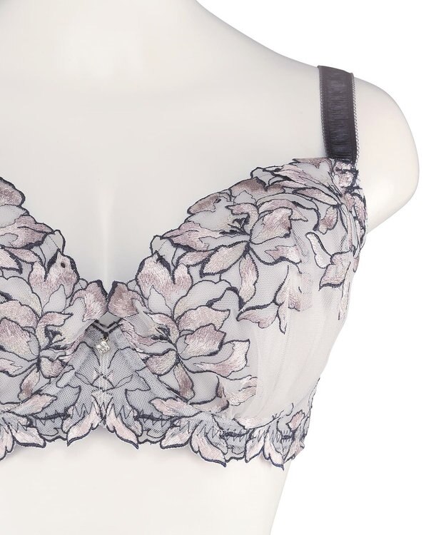 San-ai Resort（三愛水着楽園） エレガントコレクション【2411】単品ブラU80カップ 【northerly】 グレー