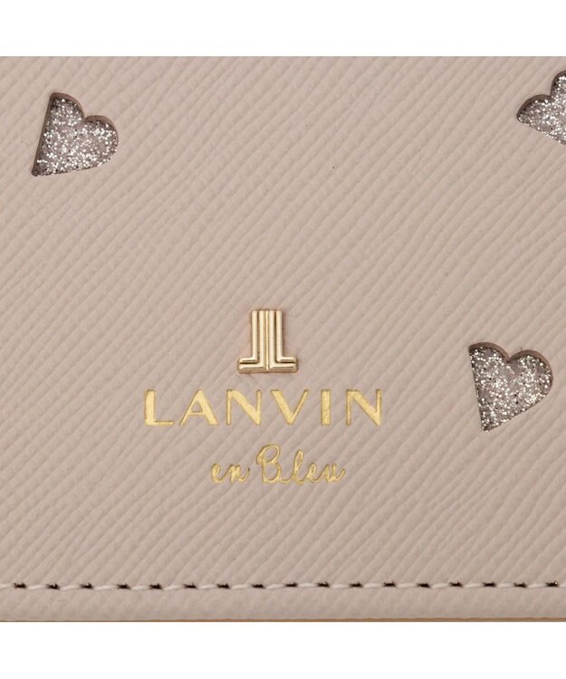 LANVIN en Bleu リュクサンブールハート パスケース ペールピンク