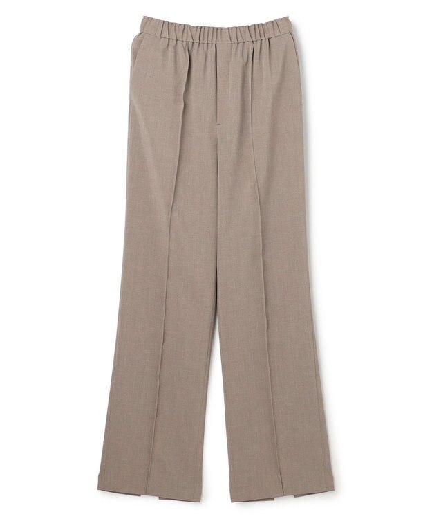 BEIGE， 【イージーケア・セットアップ対応】BATEAU / バックスリット ストレートパンツ Taupe