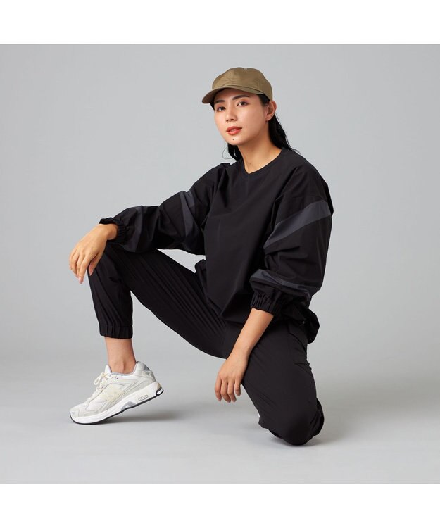 Chacott Chacott BALANCE ダンサーズタフタプルオーバー ブラック