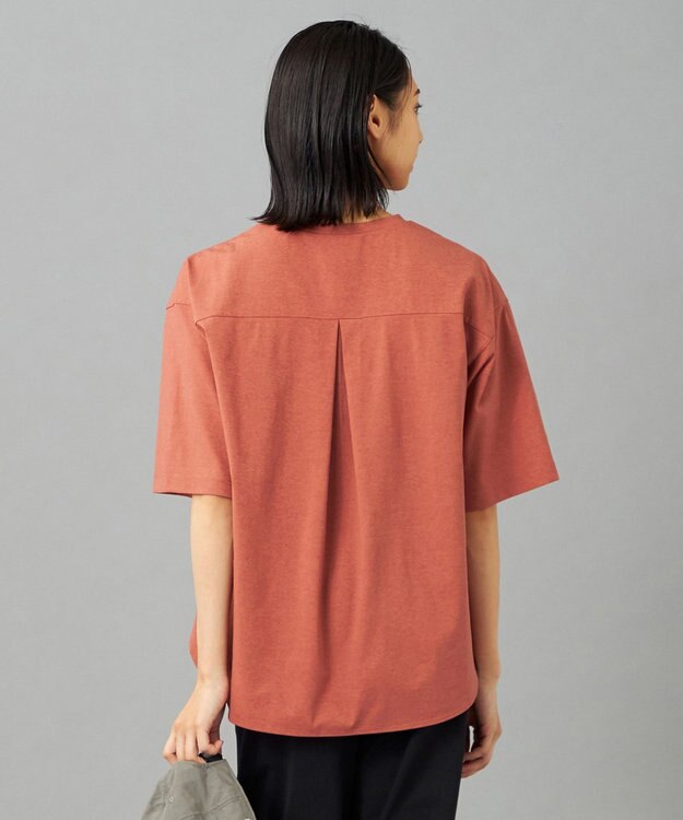 Chacott Chacott BALANCE EasyCare+ オーバーTシャツ レンガ