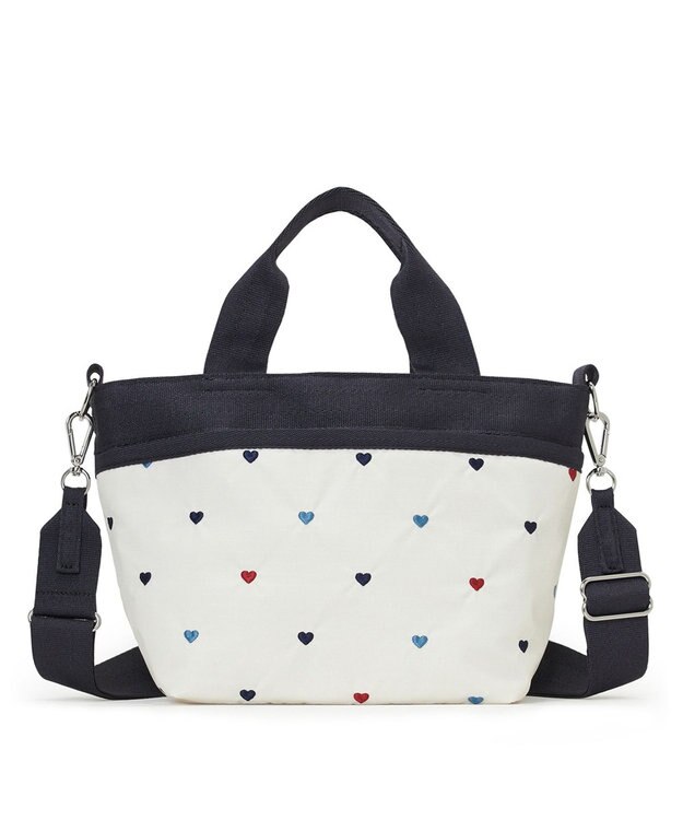 LeSportsac SMALL BUCKET TOTE/トリコロールハートエンブロイダリー トリコロールハートエンブロイダリー