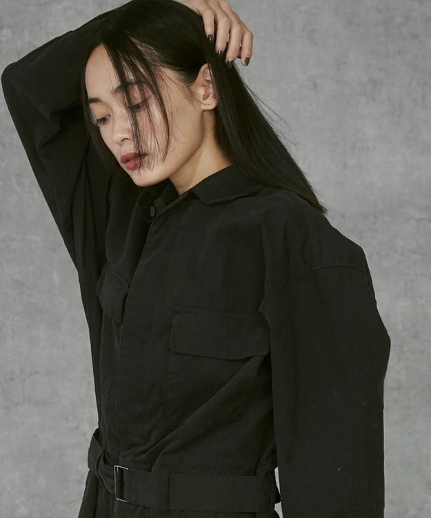 WEGO 【ユニセックス着用ITEM】ジャンプスーツ ブラック