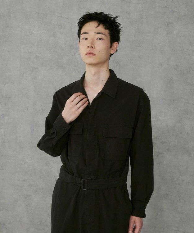 WEGO 【ユニセックス着用ITEM】ジャンプスーツ ブラック