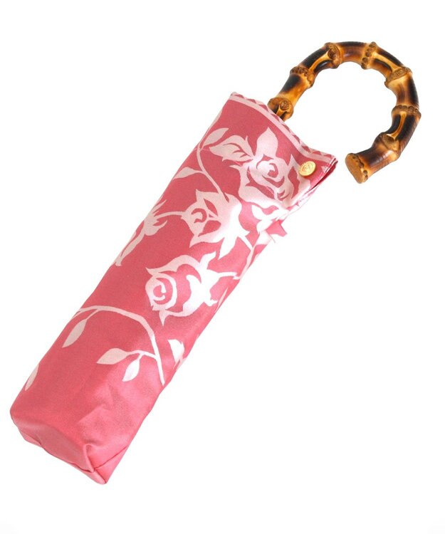 槙田商店】kirie バラ 折りたたみ傘（顔色を美しくする晴雨兼用