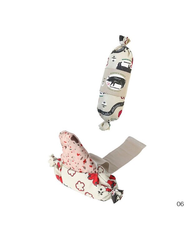 ROOTOTE 2661【ギフトにオススメ！エコバッグ】/ EU.ルーショッパー.Epicerie（エピスリー）-A 06：パプリカソーセージ