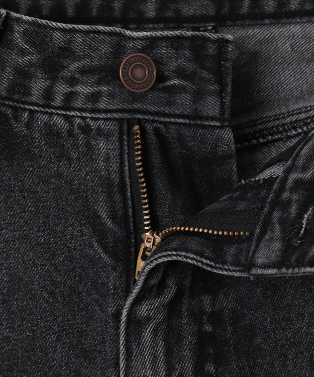 WEGO リボンストレートデニムパンツ ブラックその他