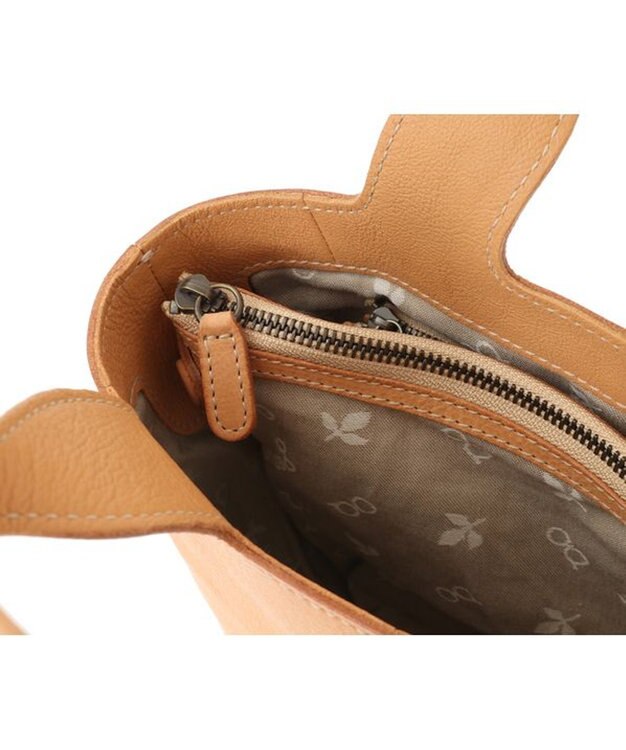 genten クオイオ　トートバッグ小 ヌメベージュ