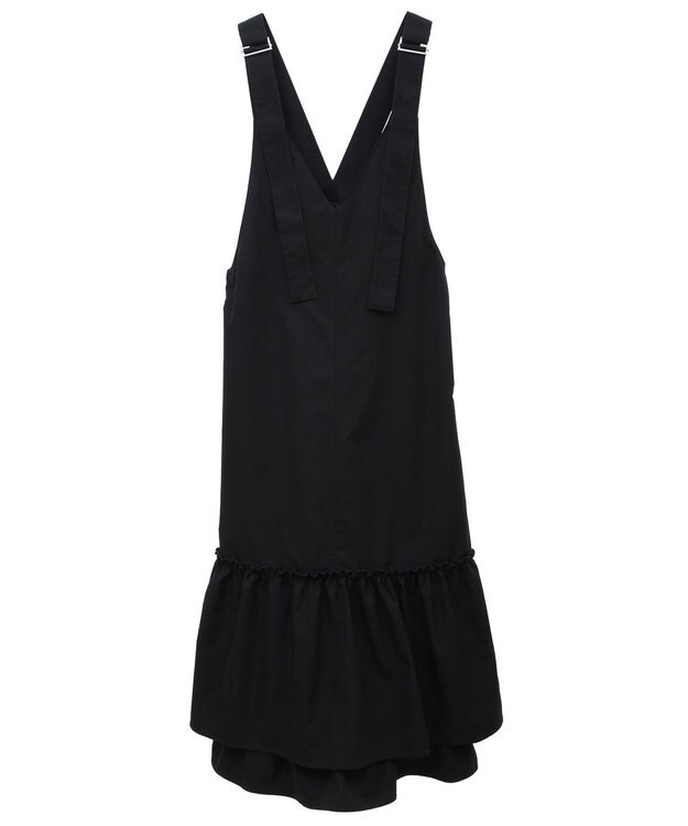 earth music&ecology ティアードフリルジャンスカ Black