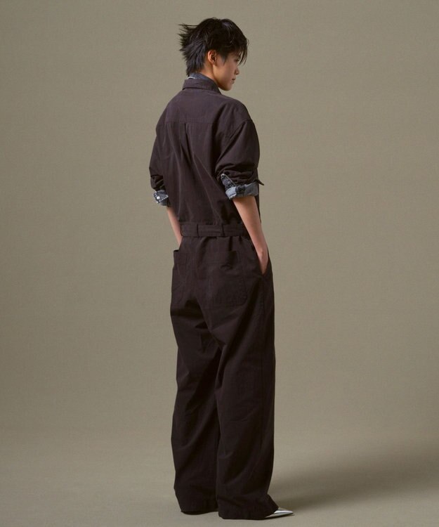 WEGO 【ユニセックス着用ITEM】ジャンプスーツ ブラック