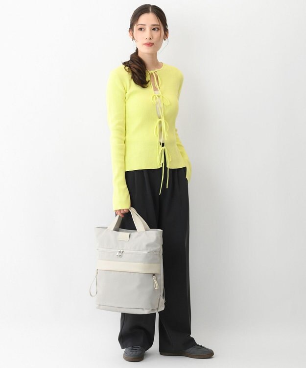 ACE BAGS & LUGGAGE W&.Day/Night サクテ 2WAYリュック A4サイズ 13.3インチPC収納 19021 ダブルアンドデイナイト グレージュ