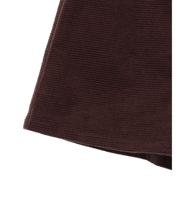 earth music&ecology ワッフルコーデュロイショートパンツ Brown