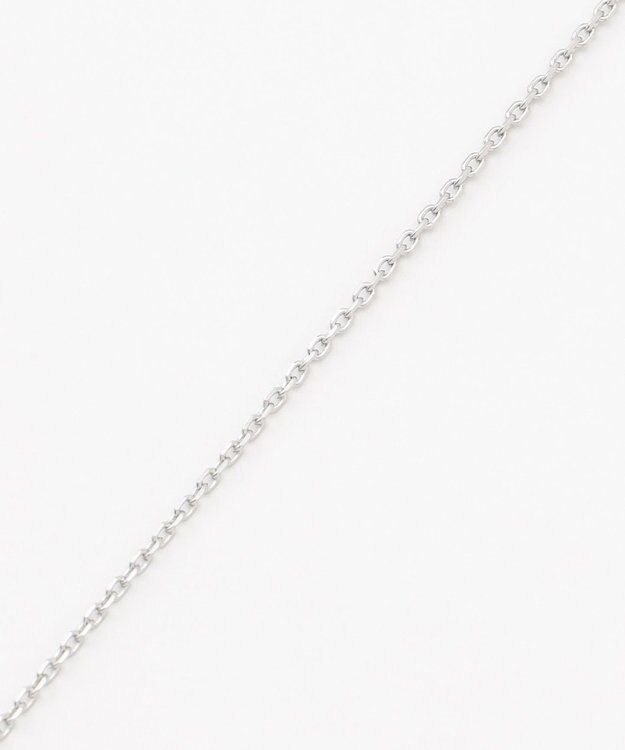 J.PRESS LADIES スカーフリング ラリエット ネックレス シルバー系