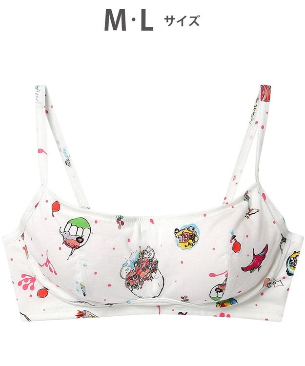 tsumori chisato SLEEP ツモリチサト ノンワイヤーブラ フルカップブラ 綿混(身生地) レディース UBX540 /ワコール アイボリー