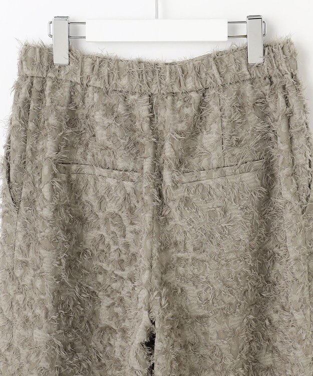 自由区 【SHIHOさん着用】カットジャカード パンツ モカ