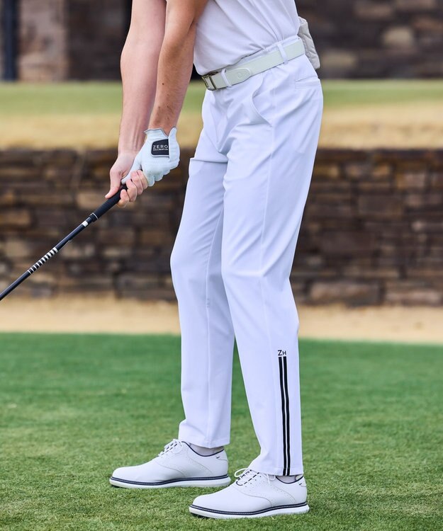 ZERO HALLIBURTON 【接触冷感】 ダブルリブアンチシースルーパンツZHG-M5S10c 82962 ホワイト