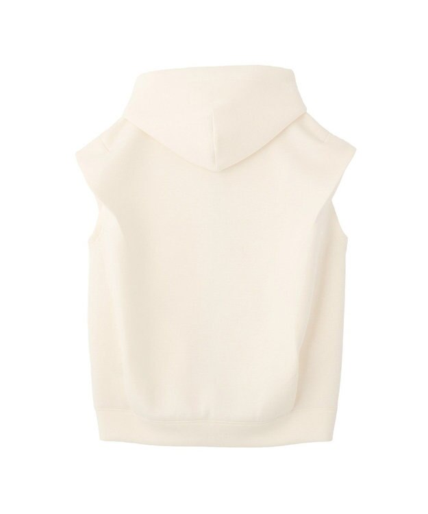 AMERICAN HOLIC ポンチZIPフーディーベスト Ivory