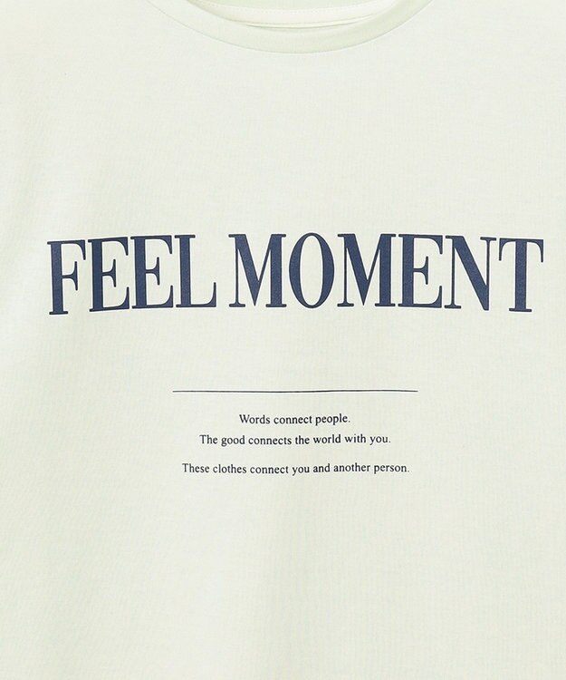 ICB L 【洗える】 ロゴTEE カットソー アイスグリーン系