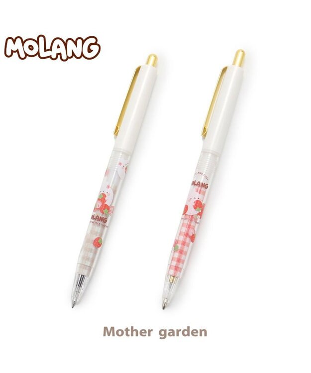 Mother garden 【2/15(日)で販売終了】 マザーガーデン  モラン ボールペン /シャープペン 《いちご柄》 単品 ボールペン