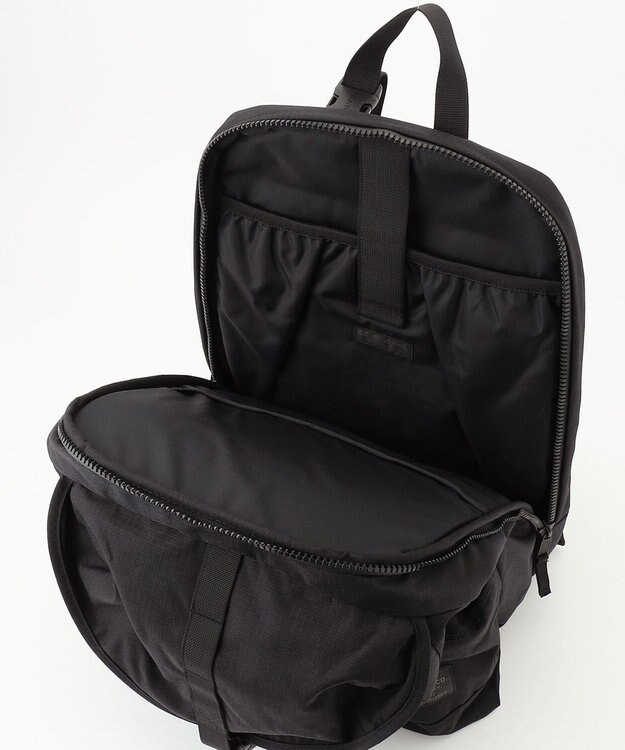 JOSEPH ABBOUD MOUNTAIN 【FILSON・軽量・大容量】リップストップ ナイロン バックパック ブラック系
