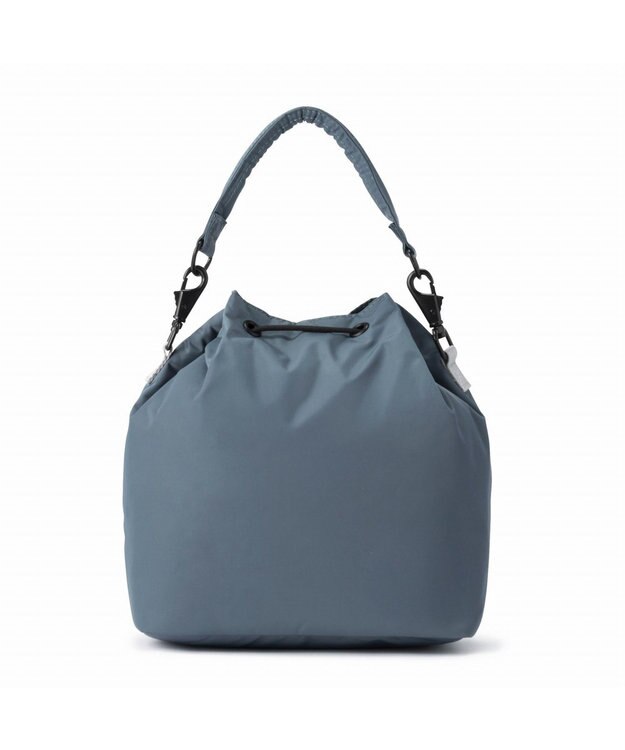 ZERO HALLIBURTON 【雑誌掲載】 DICROS SOLOシリーズ 巾着ショルダーバッグ ZHG-B DS 85006 レイクブルー